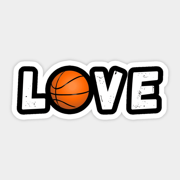 Funny Gift for Basketball Lover Sticker by MadArting1557